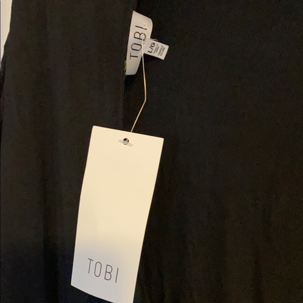 Tobi black dress large - Picture 3 of 8